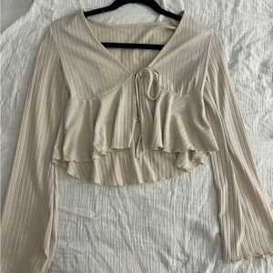 Open tunic top